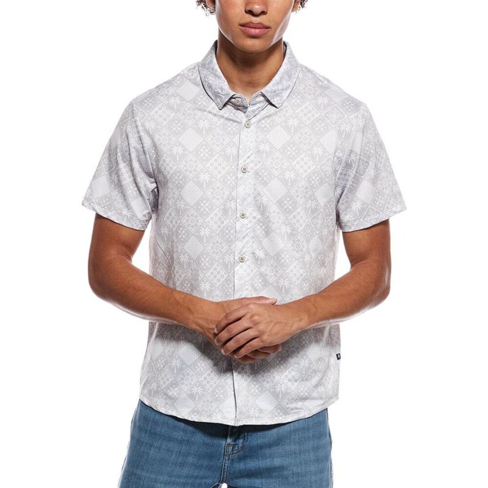 Vintage Summer Mens  Performance Tech Shirt, Brown